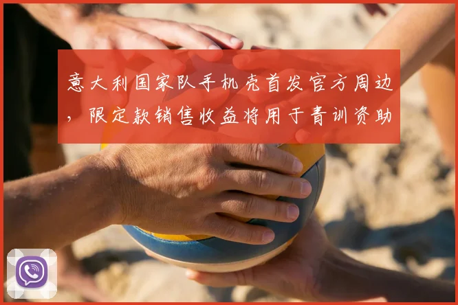 意大利国家队手机壳首发官方周边，限定款销售收益将用于青训资助